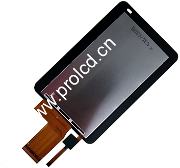 4.5寸TFT液晶顯示屏總成  OCA全貼合、框貼   電阻、電容觸摸均可提供方案