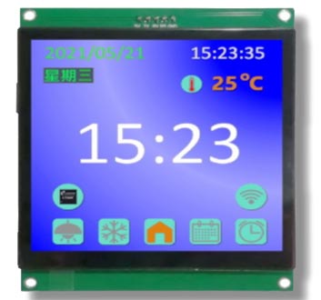 3.92英寸串口智能顯示模塊