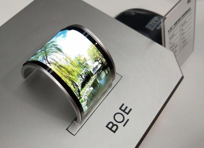 全球智能手機(jī)顯示面板，京東方占比上到兩位數(shù)